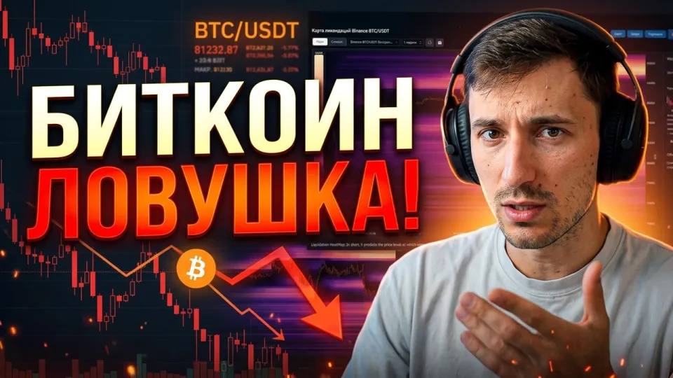 Биткоин прогноз, ловушка для всех — где ставить стоп и цели